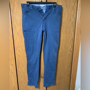 Peter Millar Blue Mens Business Casual Pants Waist 36 Inseam 34